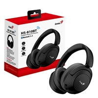 Genius HS-810BT Foldable Bluetooth 5.3 Headset with USB-C Charging Genius HS-810BT Foldable Bluetooth 5.3 Headset with USB-C Charging